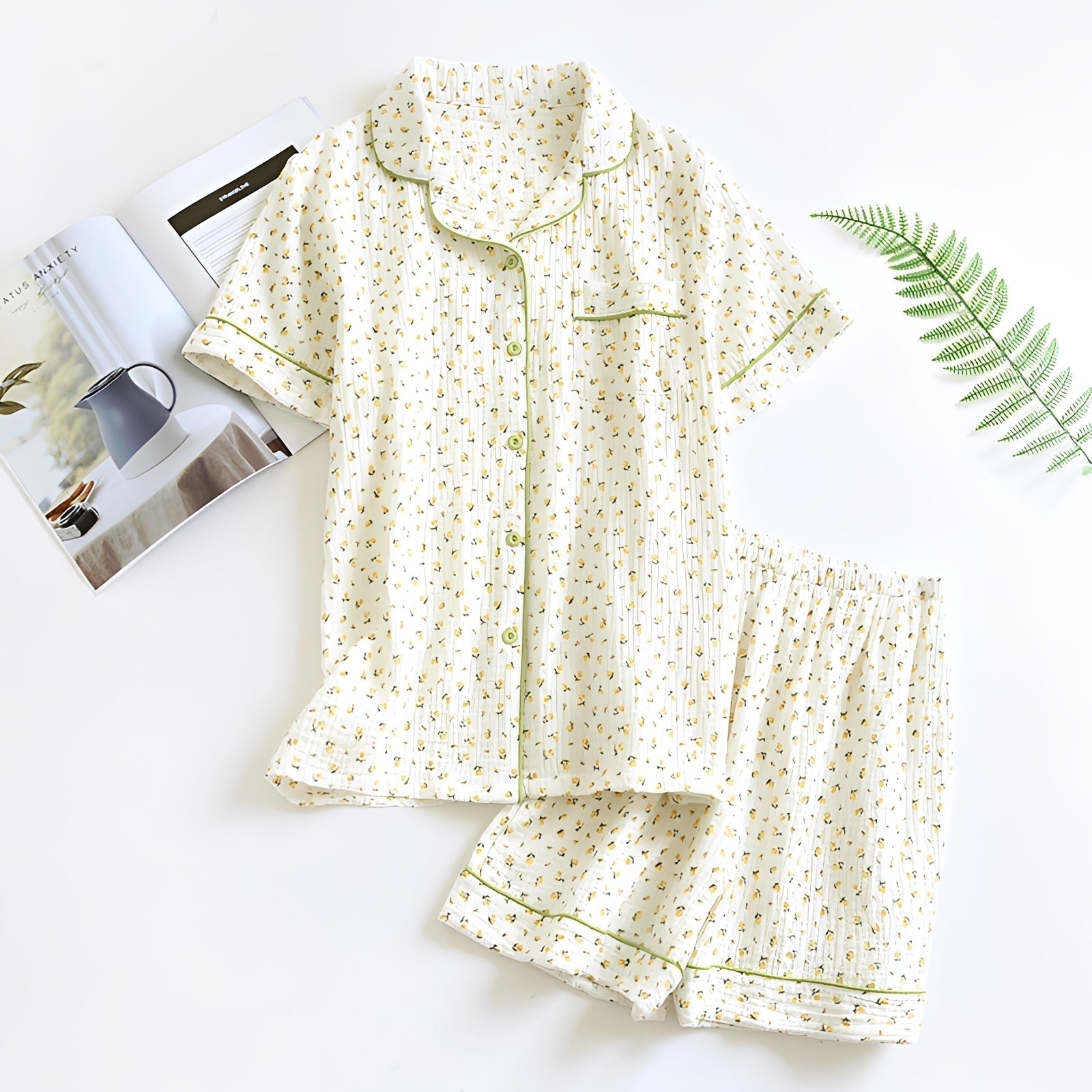 Mariah - Bequemes Lockeres Pyjama-Set
