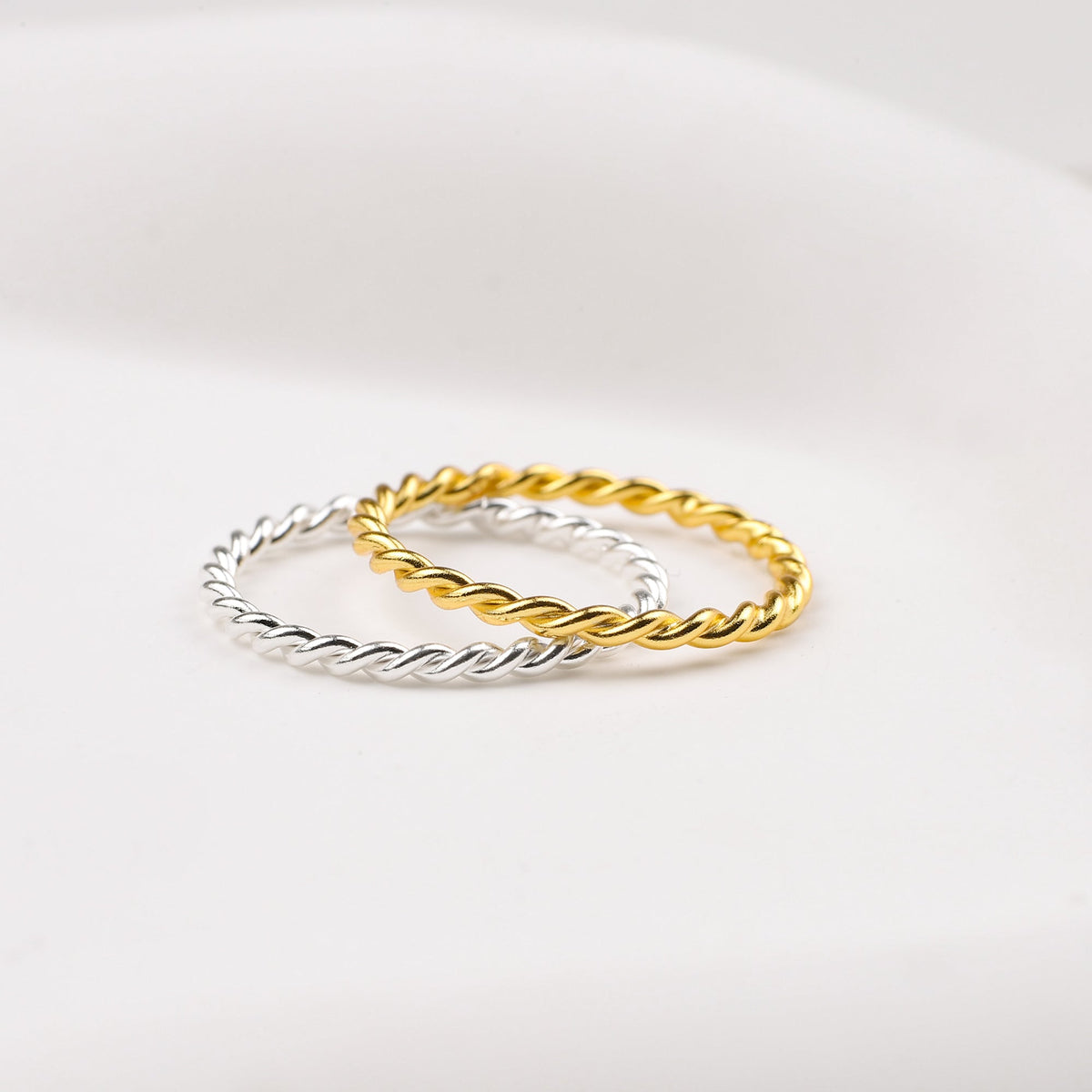 Manon – Flecht-Ring zum Stapeln