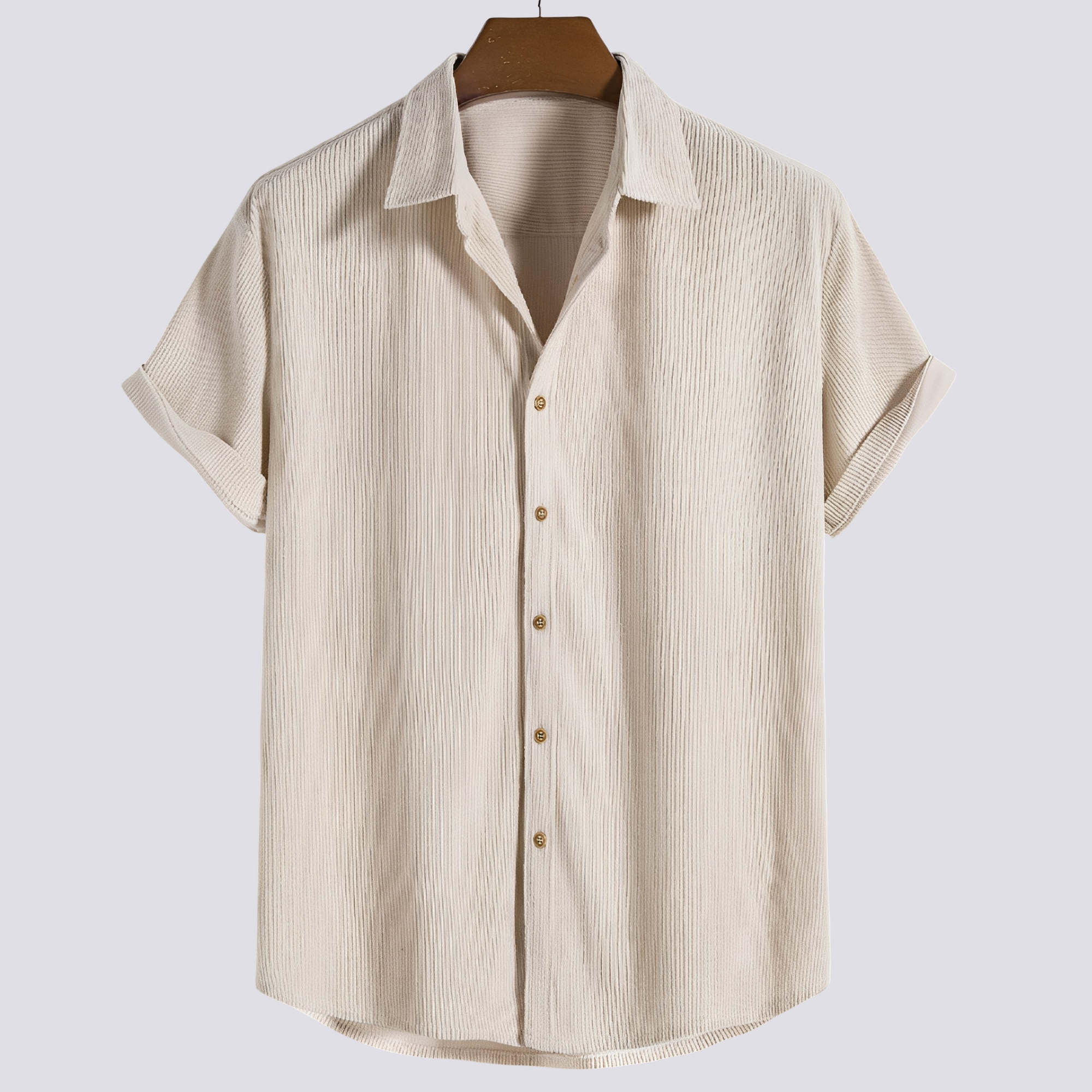Kierce - Herrenhemd im lässigen Design mit Muster