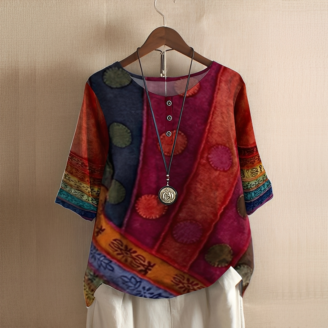Isaure - Bequeme und kuschelige Damenbluse