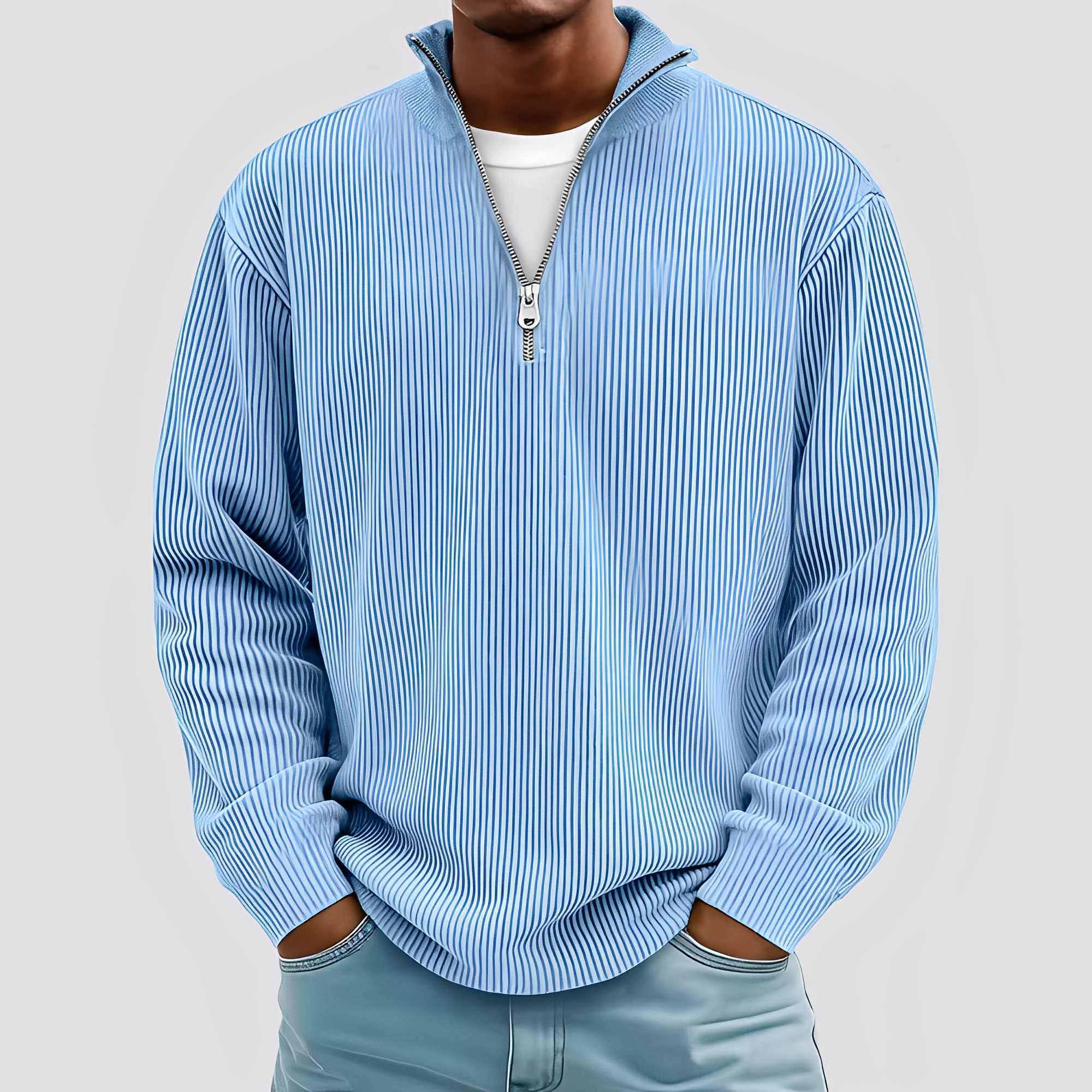 Henry - Stilvoller, komfortabler und warmer Herrenpullover