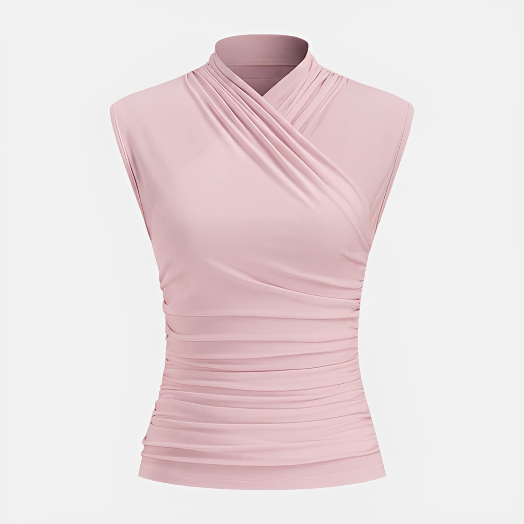 Mireya - Elegantes Kreuzhals-Top