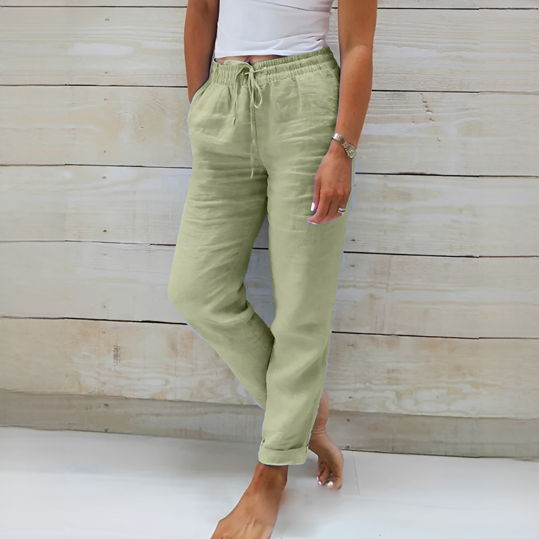 Susan - Lässige Hose mit Entspanntem Schnitt
