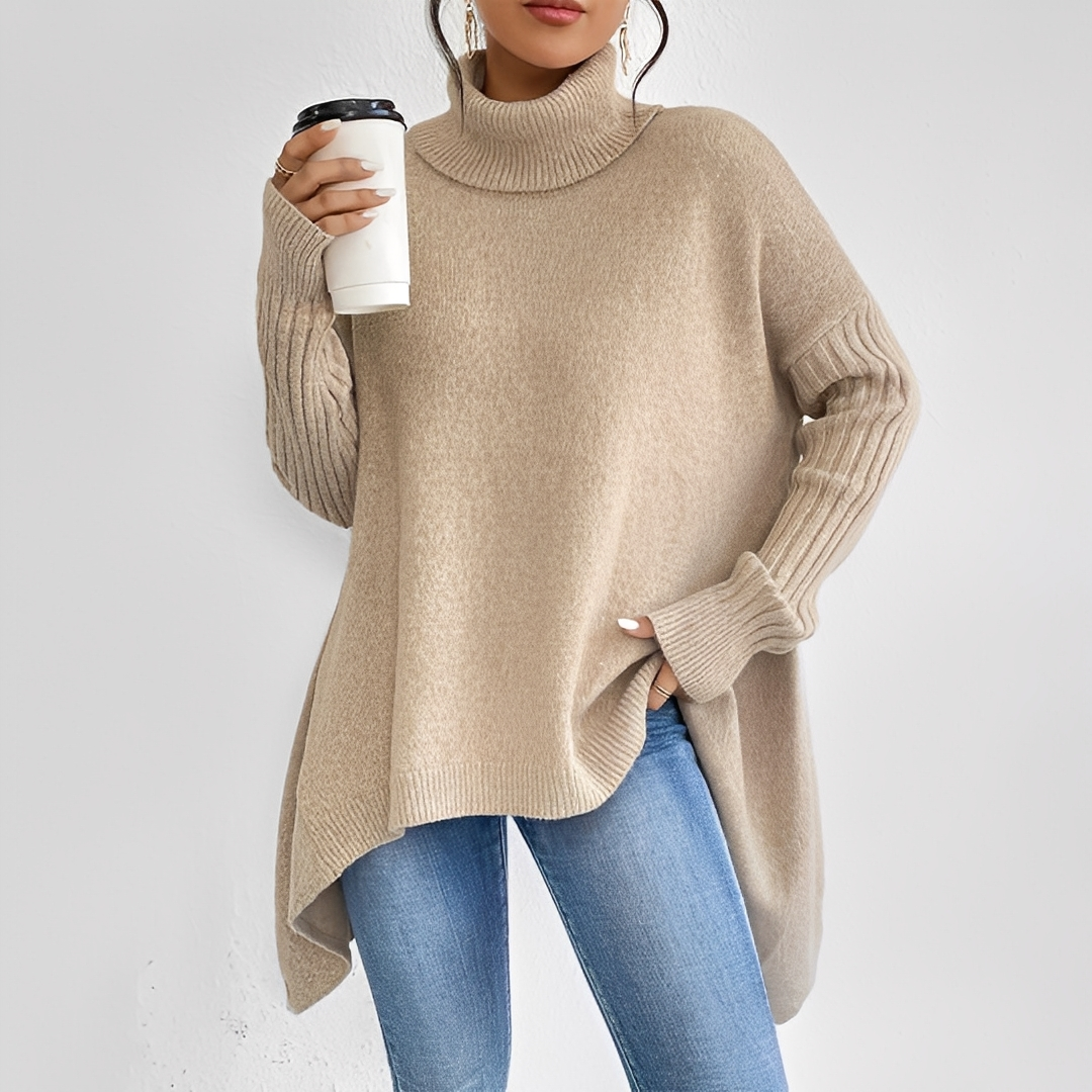 Maëlle - Zeitloser Rollkragenpullover