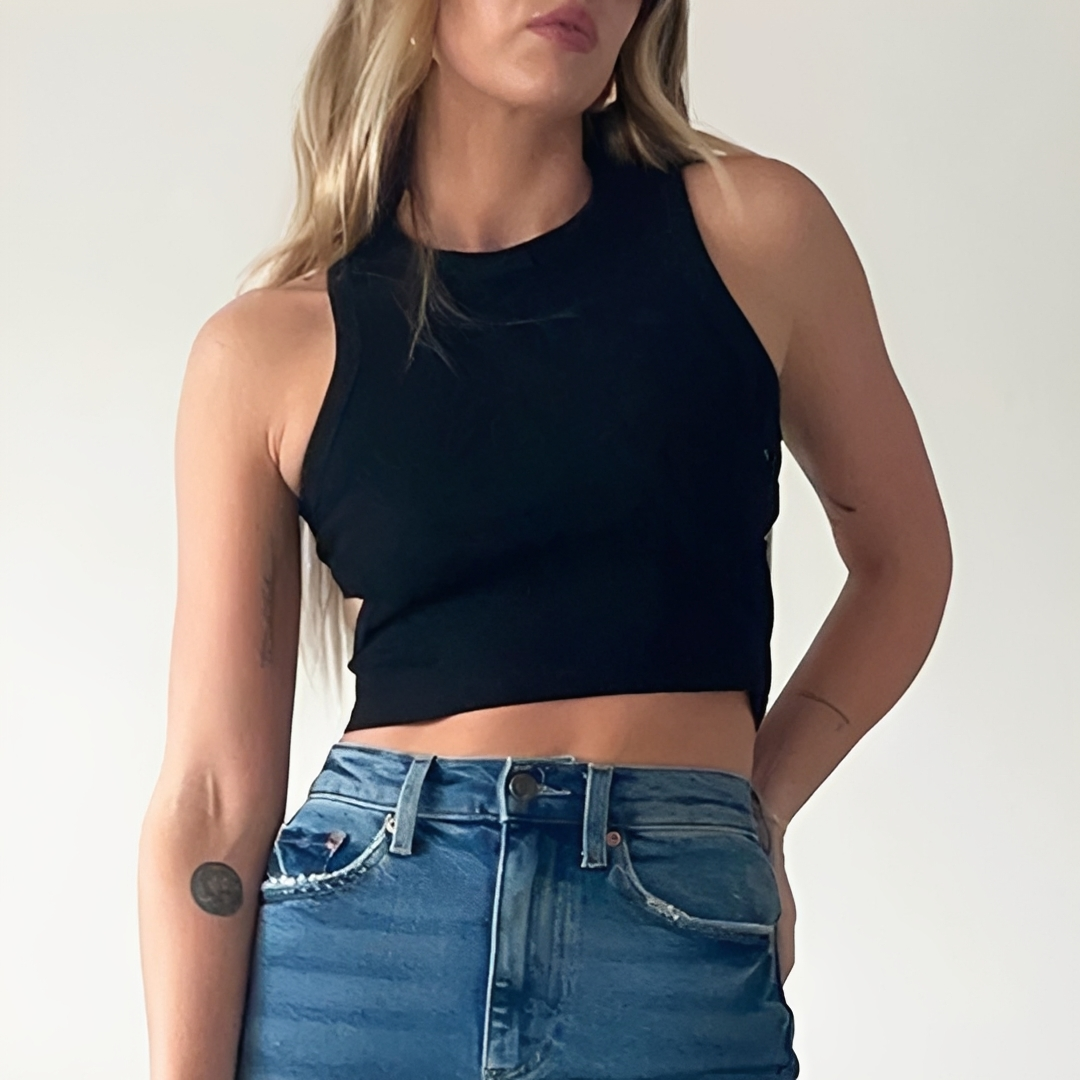 Dalia - Elegantes Kurzes Tanktop