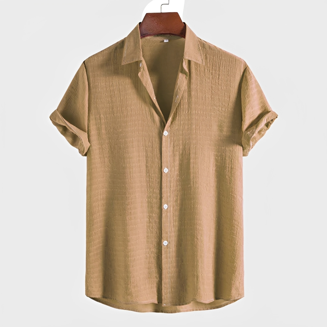 Spencer - Lässiges Button-Up-Polohemd