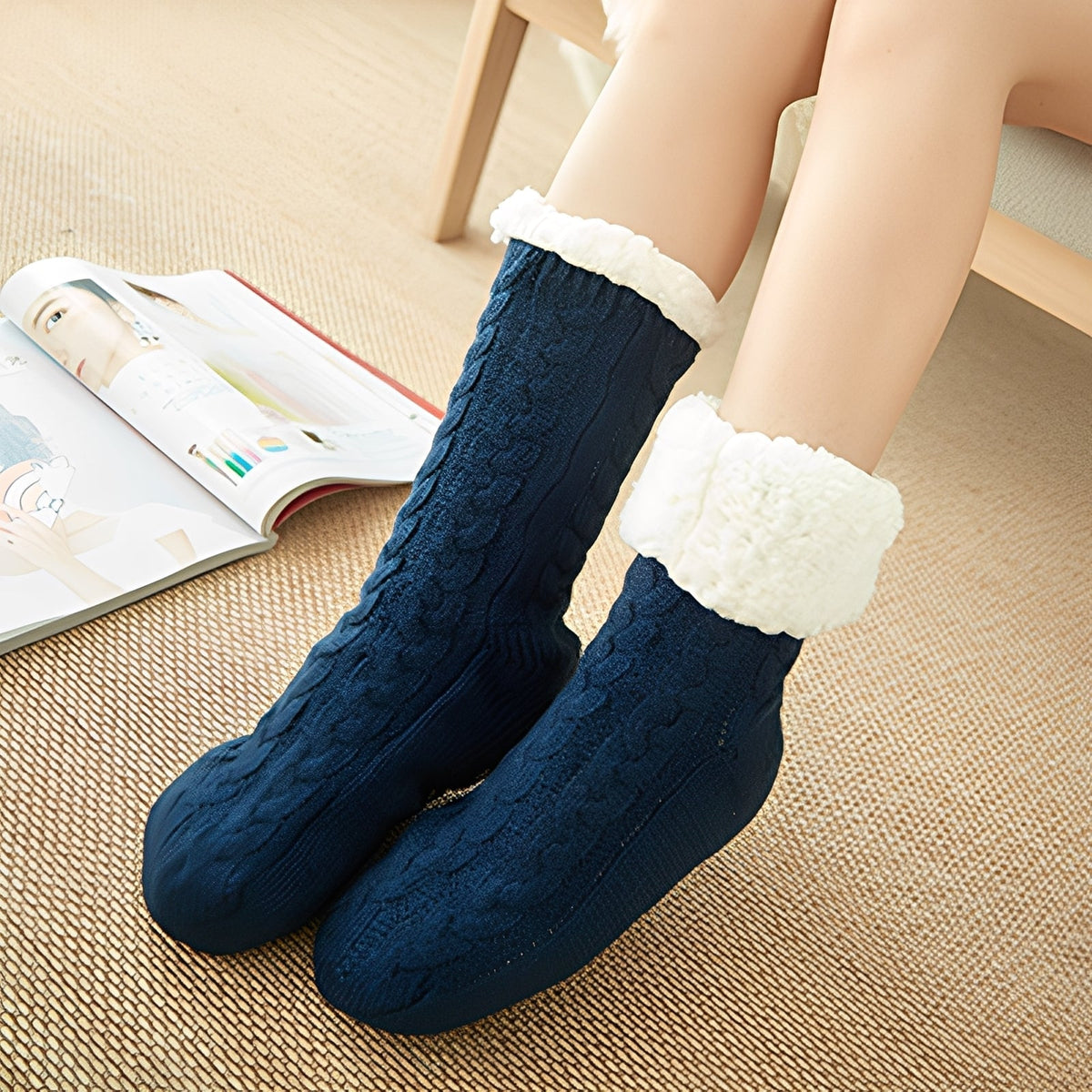 Jessica - Warme Socken für Frauen im Winter