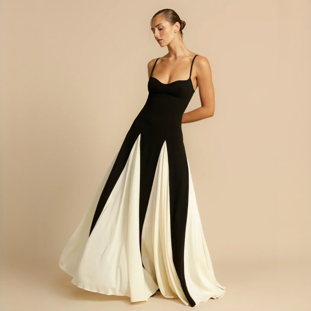 Roxanne - Stilvolles langes Kleid