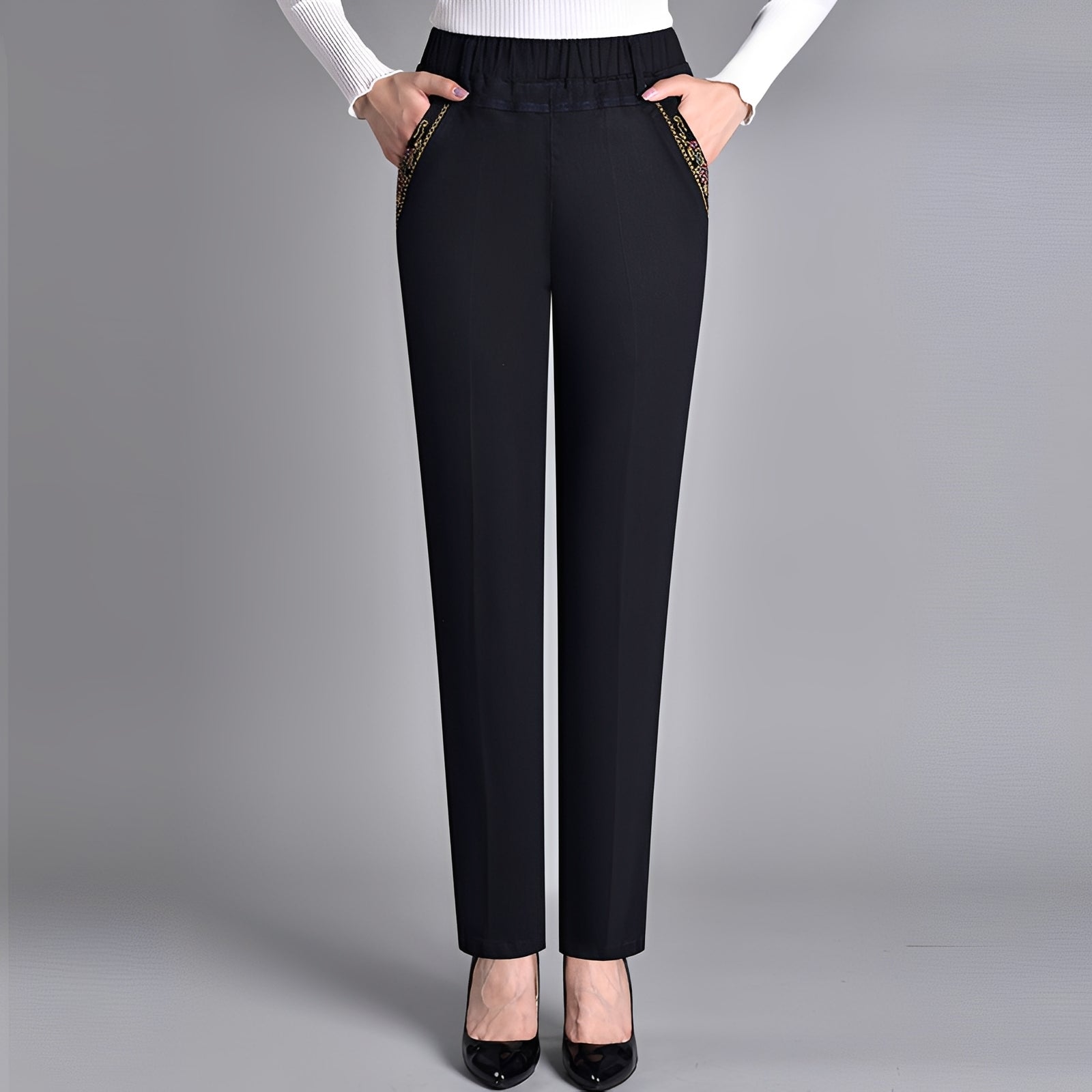 Daniella - Elegante Hose mit dehnbarem Bund