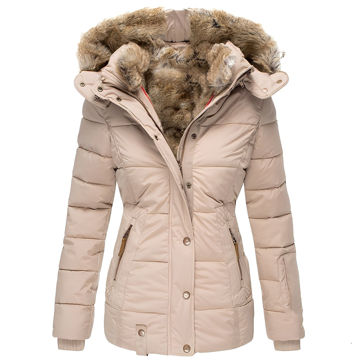 Romilly - Elegante und warme Jacke mit Kapuze