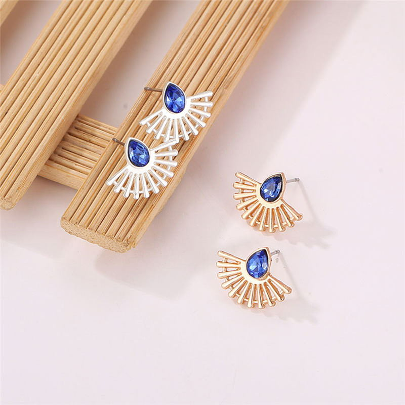 Art Deco Fächerohrringe - Boho Ohrschmuck