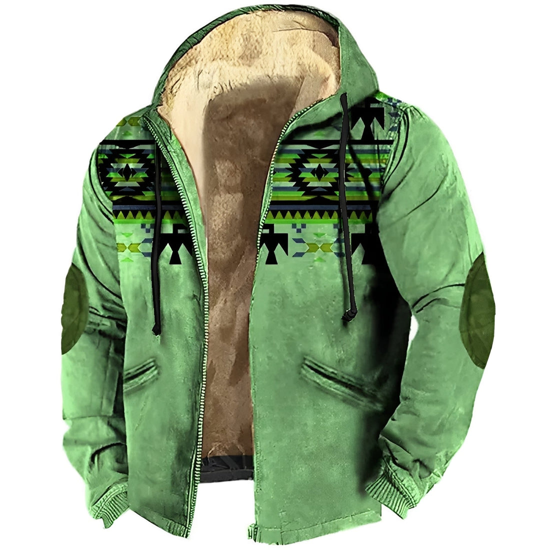 Edwin - Stilvoller Hoodie mit ethnischen Mustern für Herren