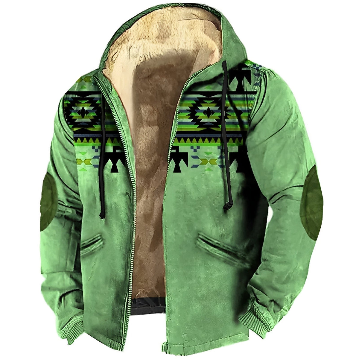 Edwin - Stilvoller Hoodie mit ethnischen Mustern für Herren