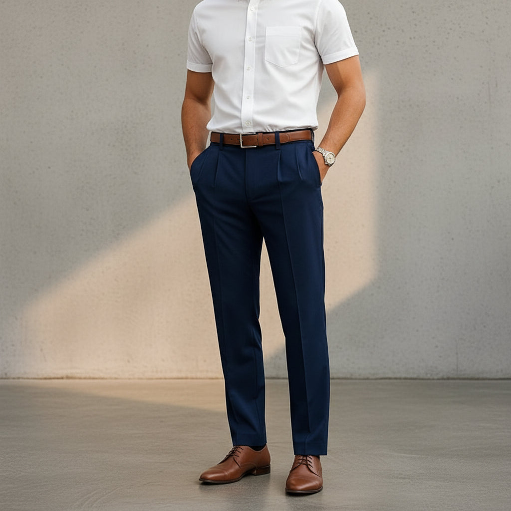 Brandon - Elegante Hose mit geradem Schnitt