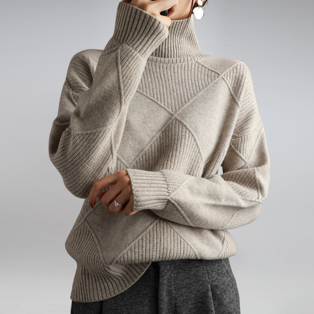 Camille - Eleganter und kuscheliger Rollkragenpullover
