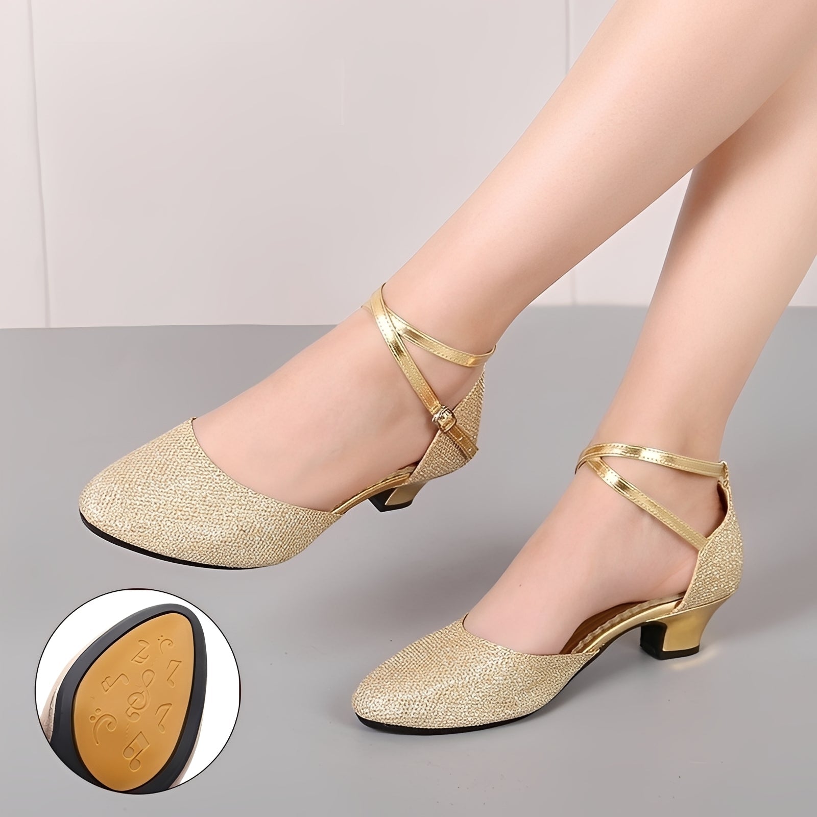 Carrie - Modische Glitzersandalen für Damen