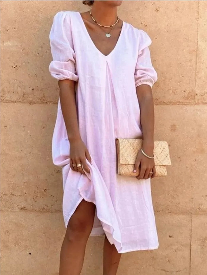 Sanya – Sommerkleid mit lockerer Passform