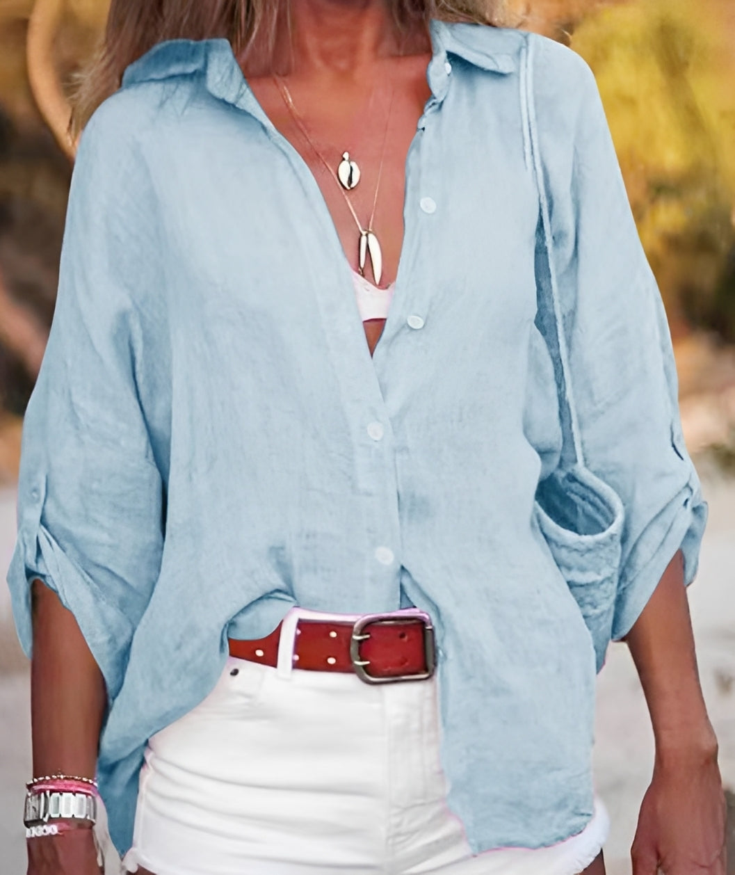 Joyce - Bequeme, locker geschnittene Bluse für Damen