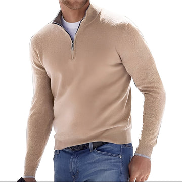 Ralph - Komfortabler Herrenpullover mit Zipper