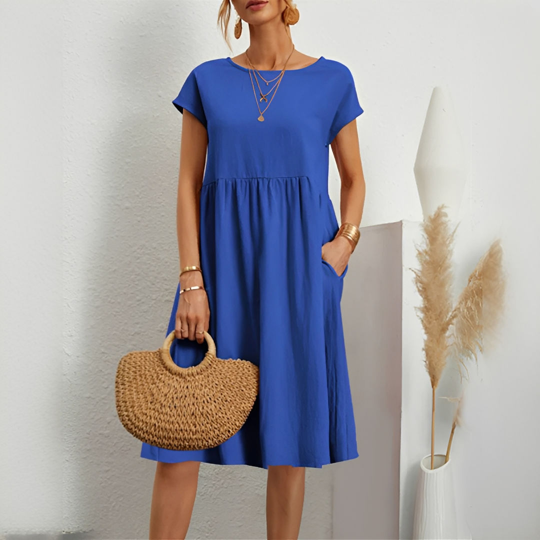 Evalyn - Elegantes Midikleid