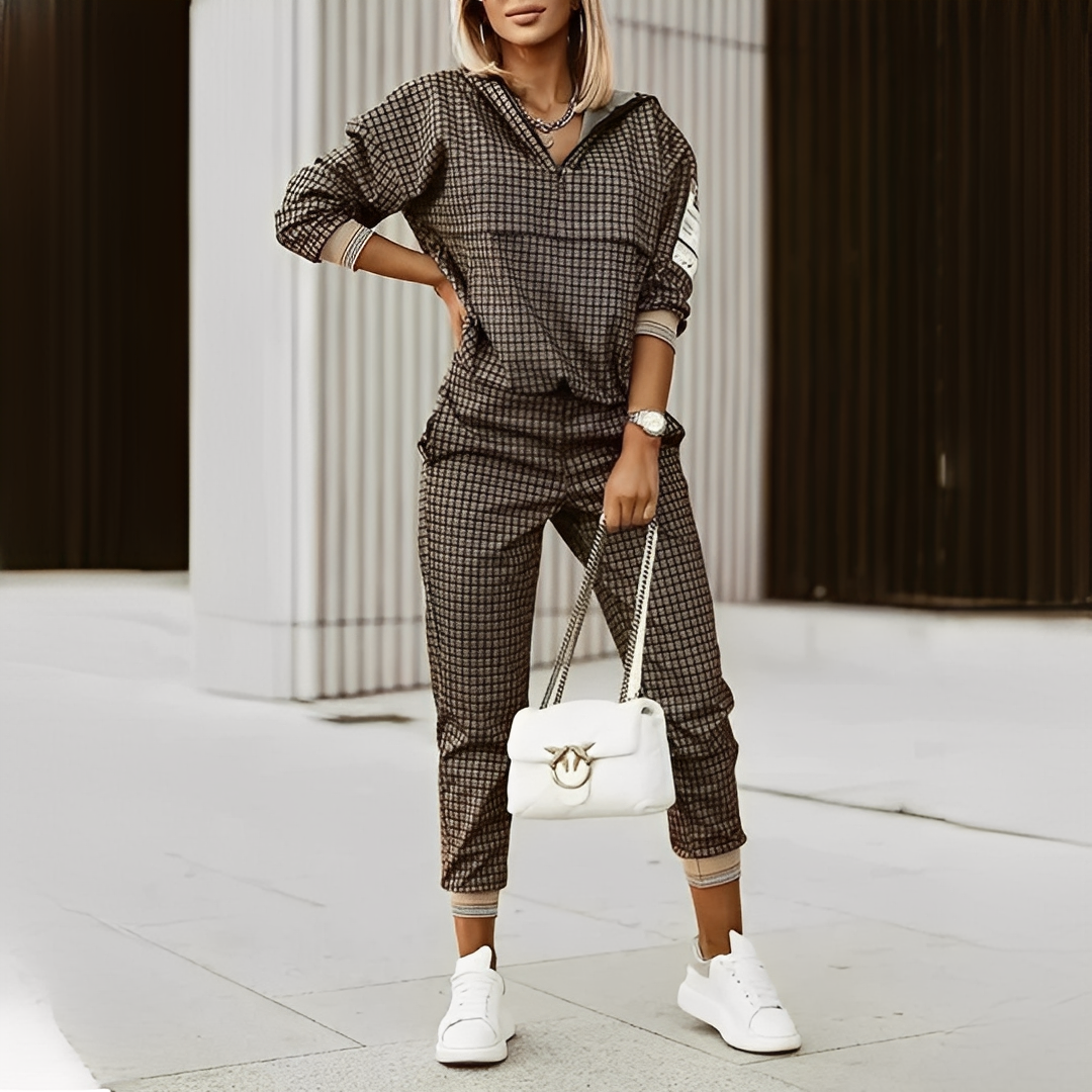 Chenafe - Trendiges zweiteiliges Damen-Ensemble