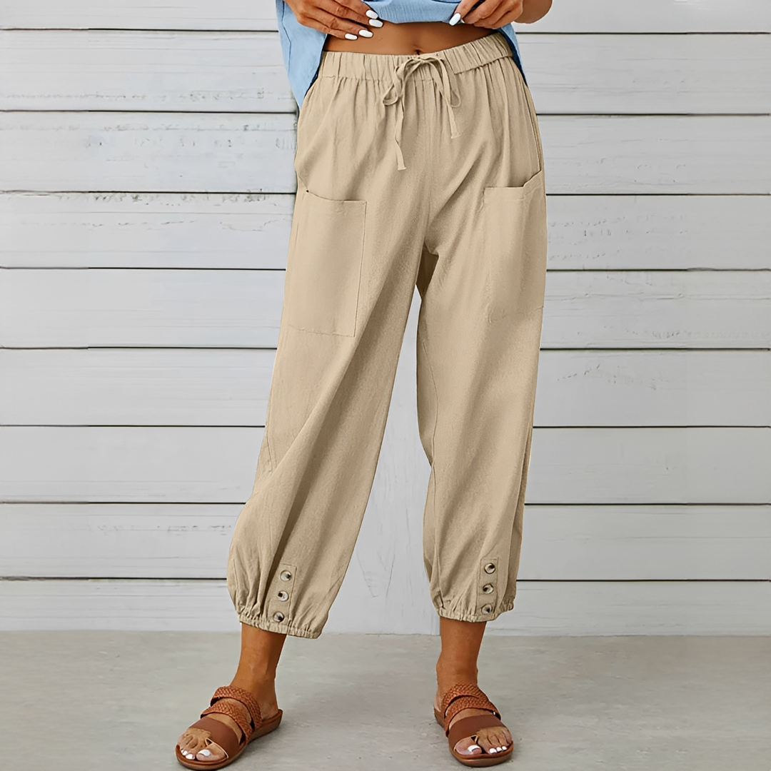 Scarlett - Bequeme Hosen mit Kordelzug
