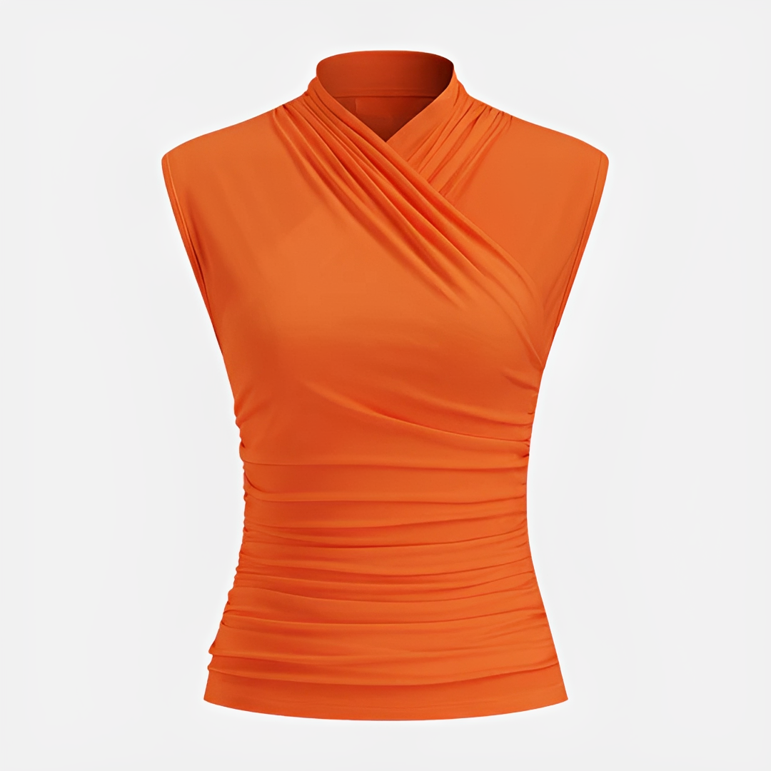 Mireya - Elegantes Kreuzhals-Top