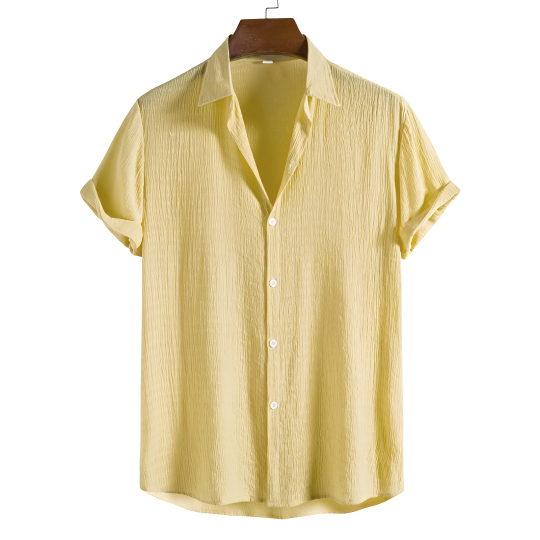 Spencer - Lässiges Button-Up-Polohemd