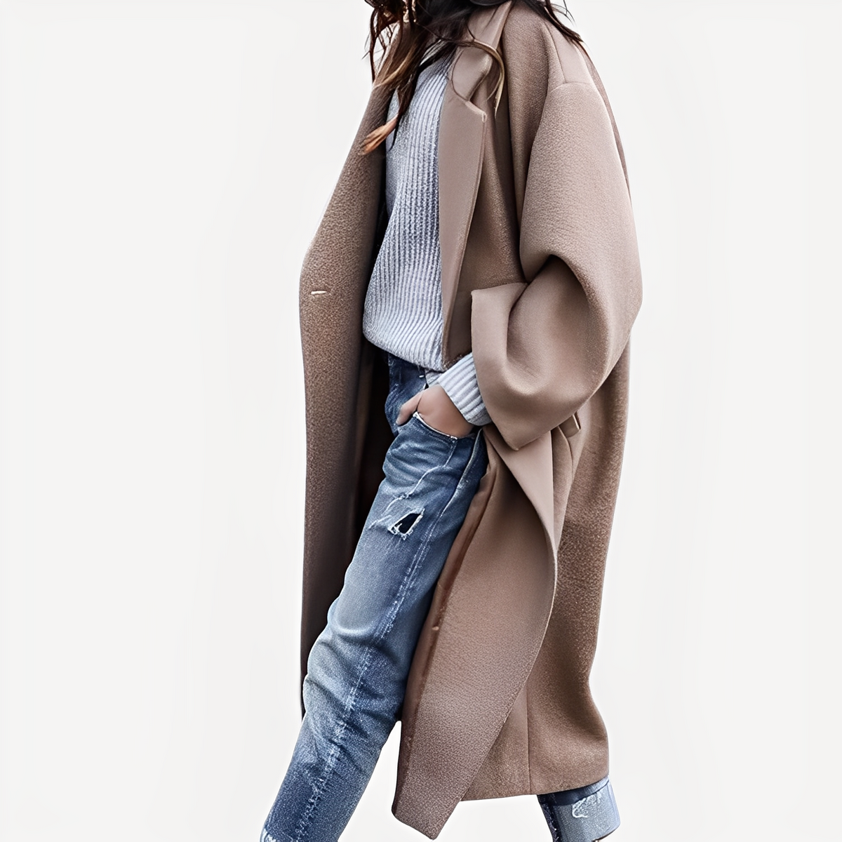Camellia - Bequemer und warmer Mantel