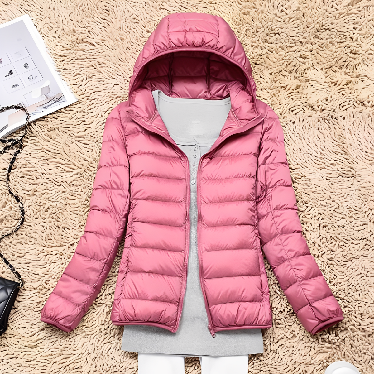 Lyndsay - Bequeme und elegante Kapuzenjacke