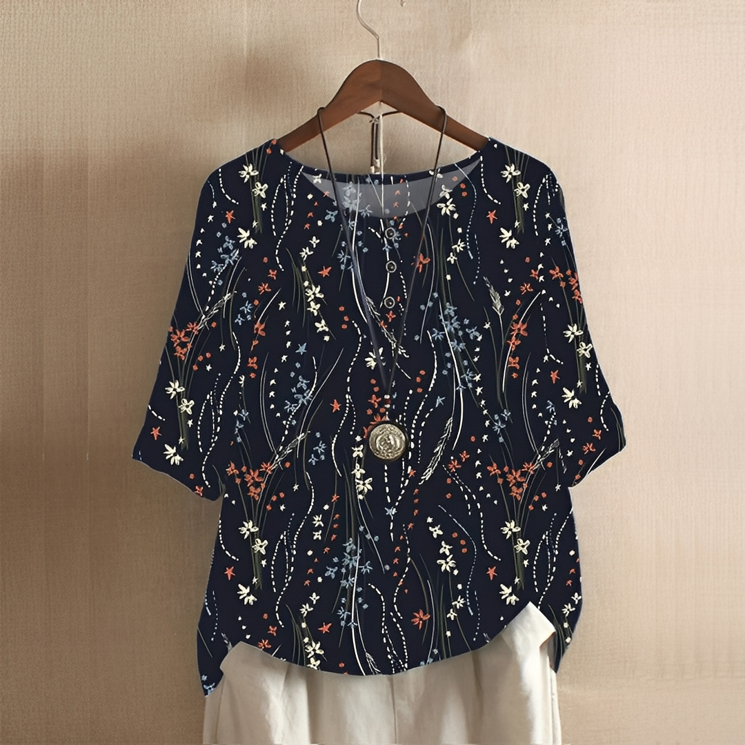 Isaure - Bequeme und kuschelige Damenbluse