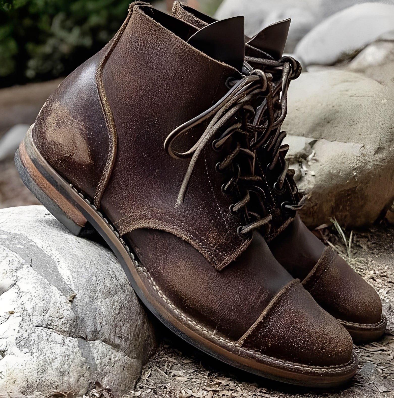 Garrick - Widerstandsfähige Retro-Stiefel für Herren