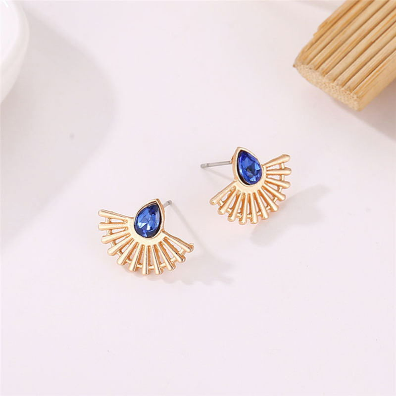 Art Deco Fächerohrringe - Boho Ohrschmuck
