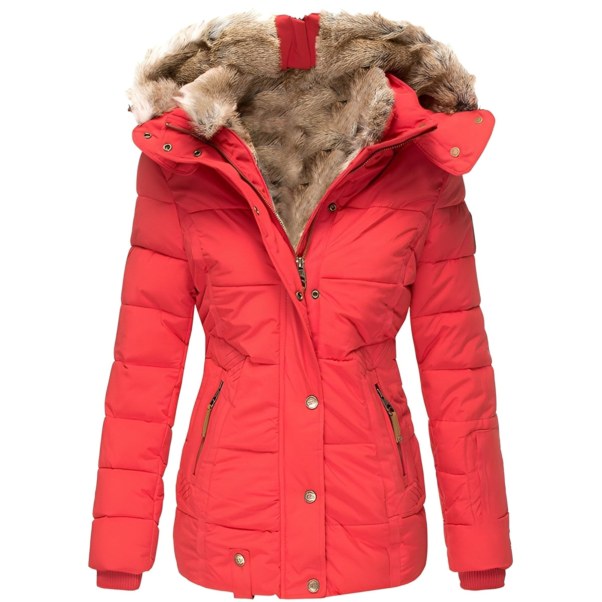 Romilly - Elegante und warme Jacke mit Kapuze
