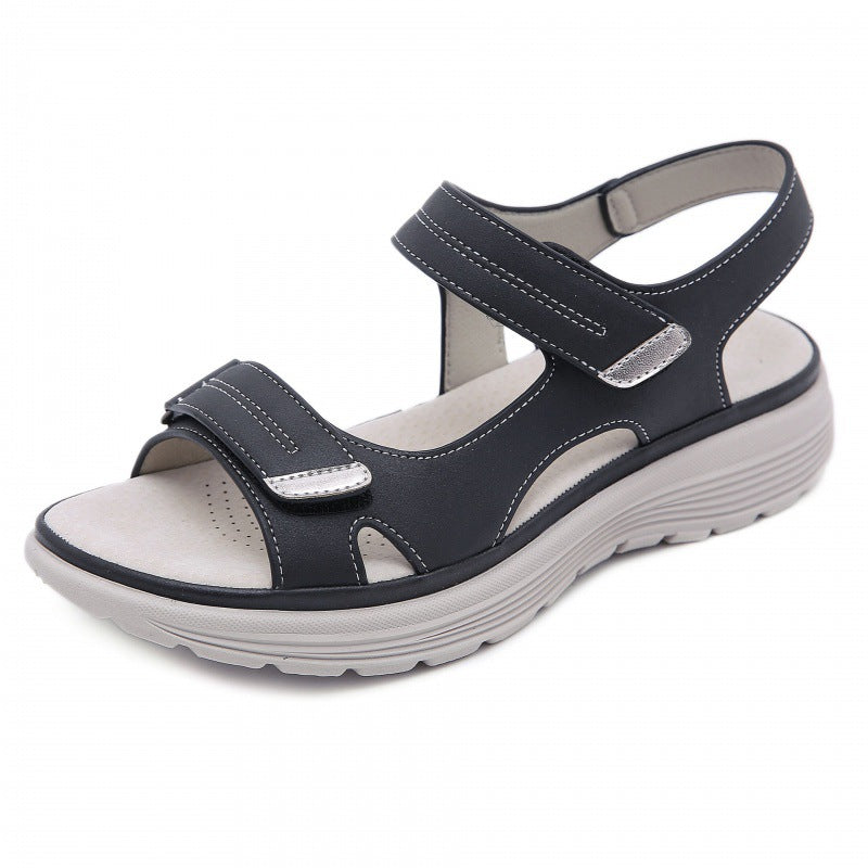Hanna - Bequeme, leichte Plateausandalen für Damen