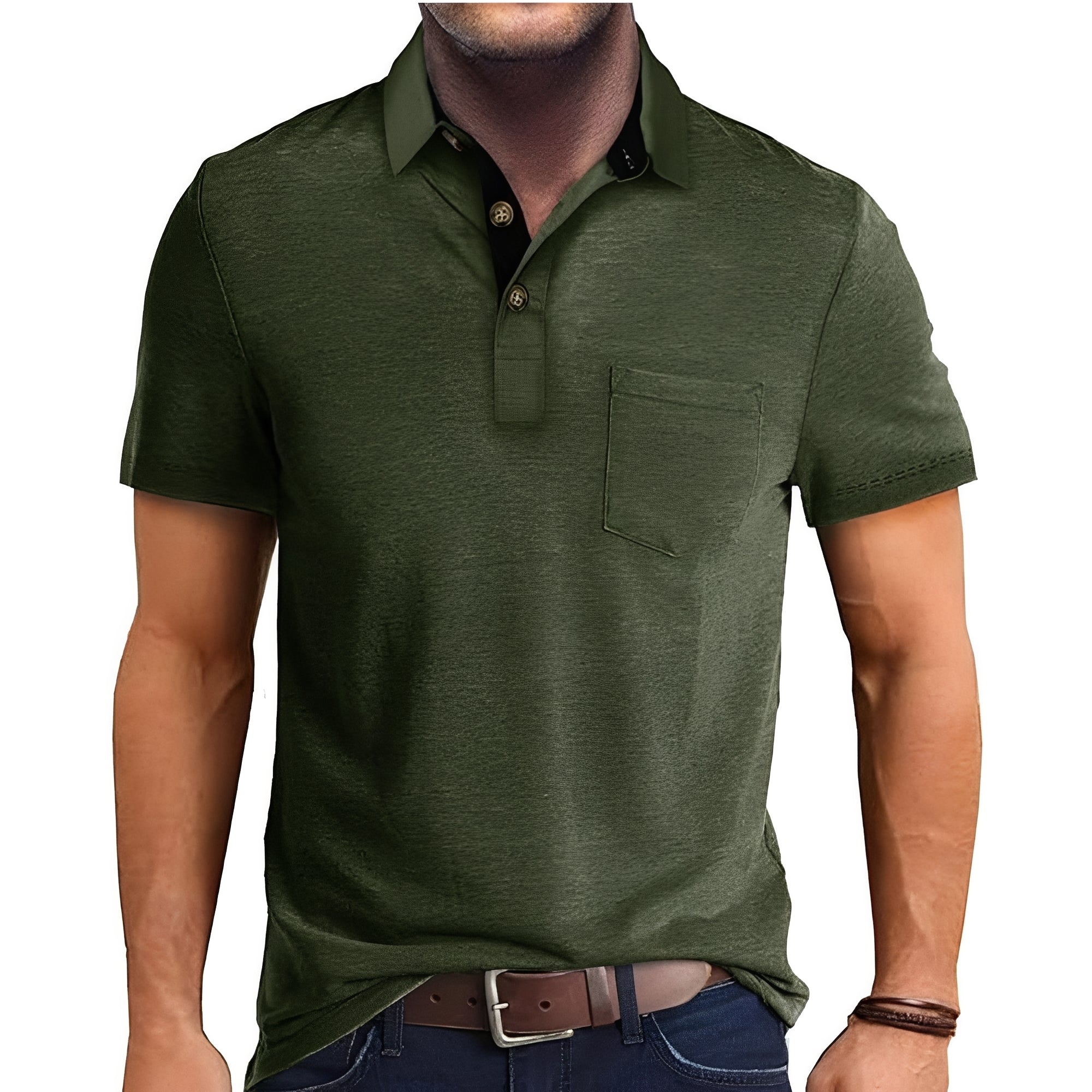 Hobbs - Freizeit-Polohemd mit kurzen Ärmeln