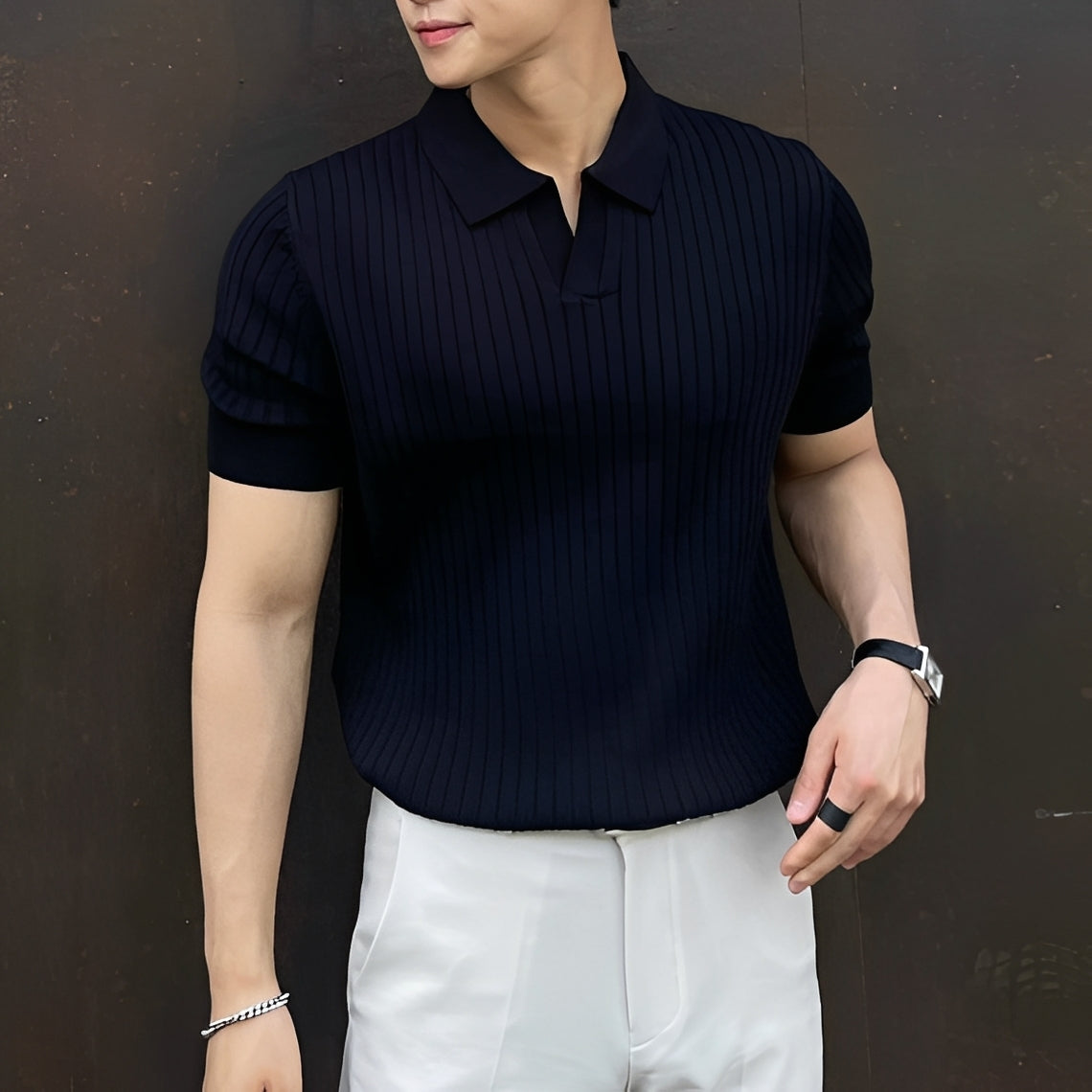 Melvin - Lässiges Herren-Kurzarm-Poloshirt