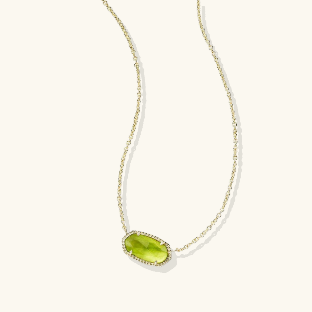 Viya – Elegante Geburtsstein-Halskette