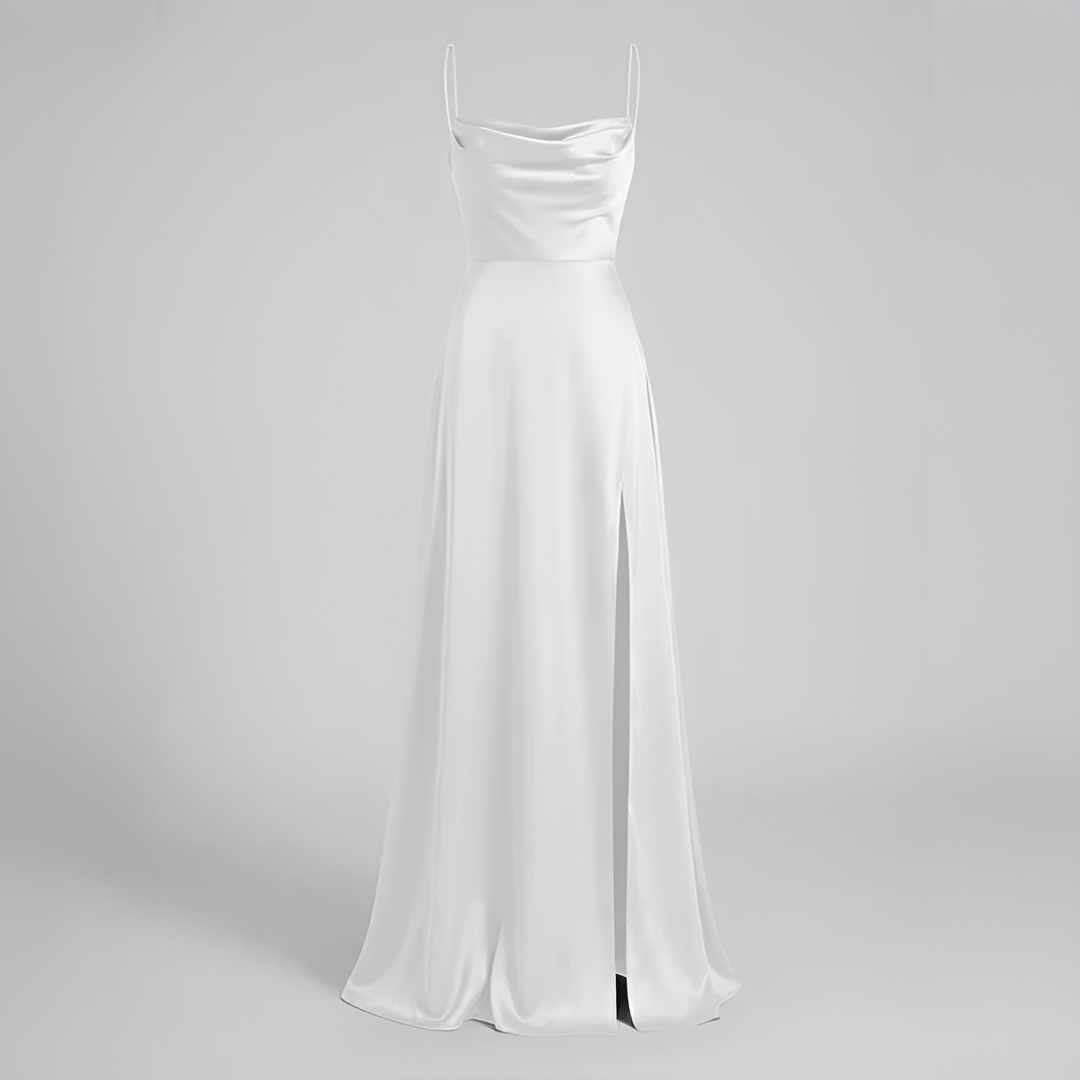 Glenda - Elegantes, fließendes Damenkleid
