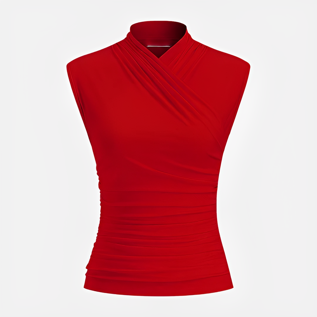 Mireya - Elegantes Kreuzhals-Top