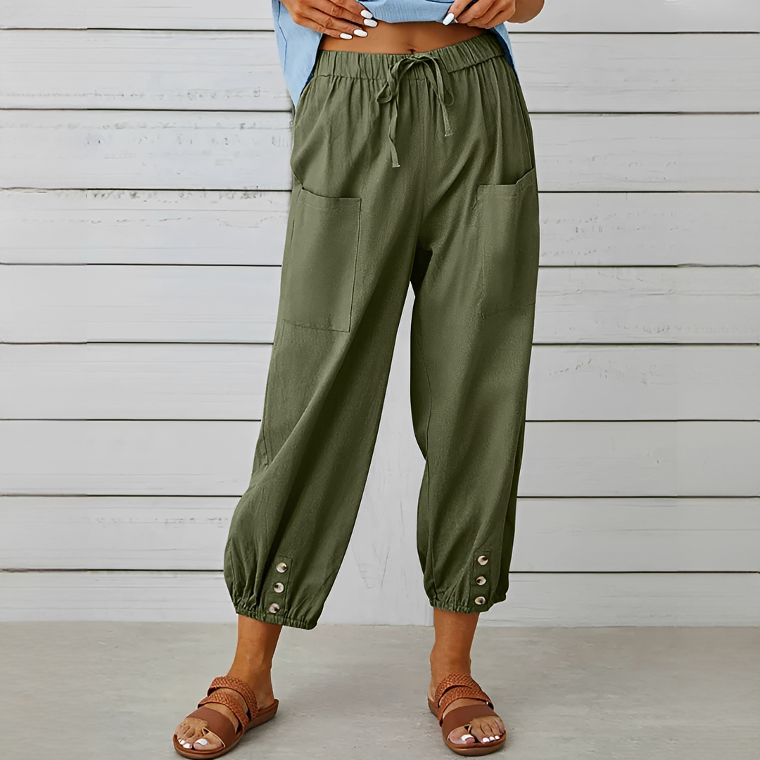 Scarlett - Bequeme Hosen mit Kordelzug