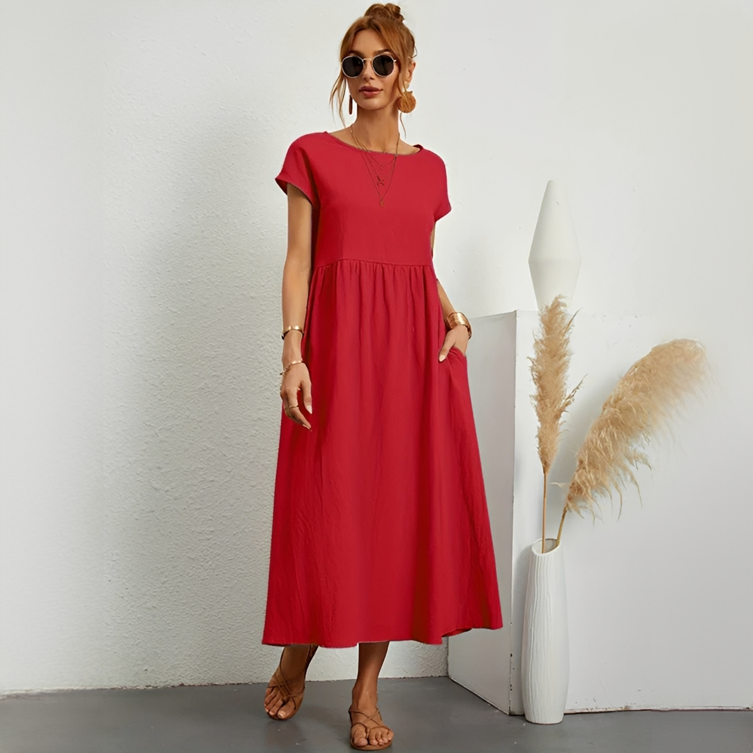 Celestinna - Lockeres Sommerkleid für Damen