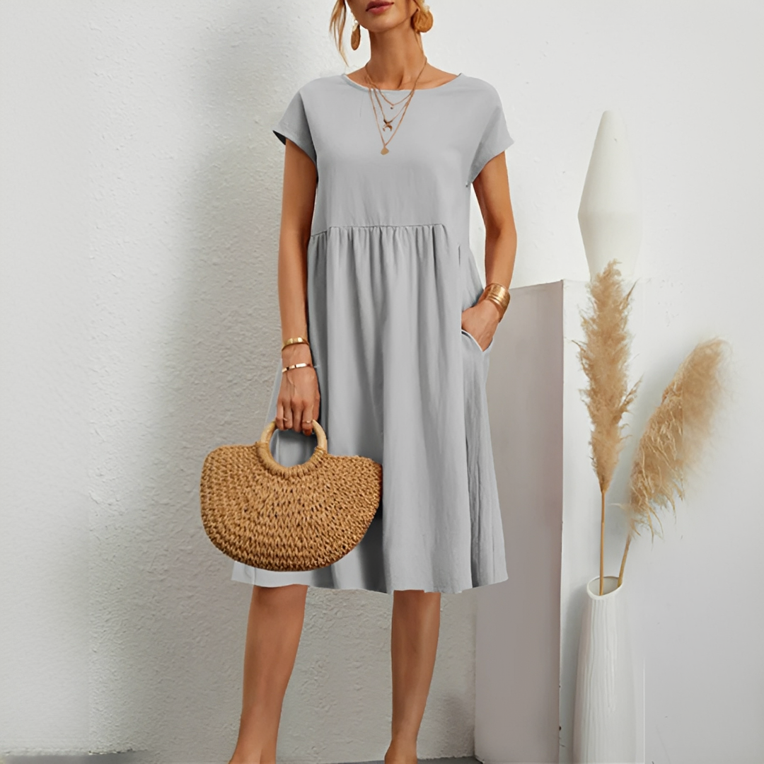 Evalyn - Elegantes Midikleid