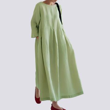 Veronica - Weites Damenkleid mit Taschen