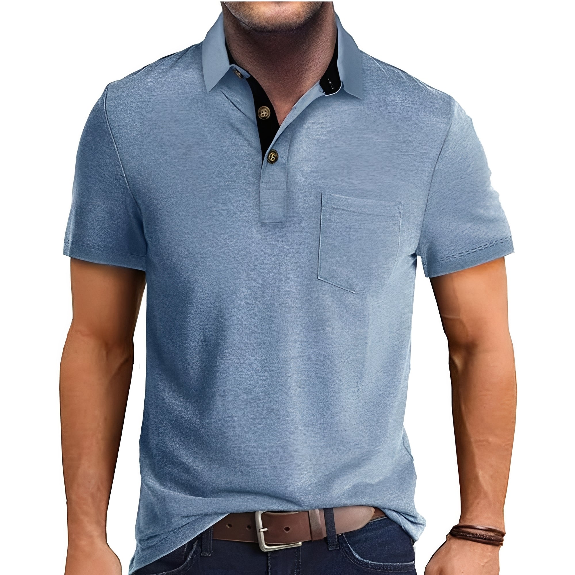 Hobbs - Freizeit-Polohemd mit kurzen Ärmeln