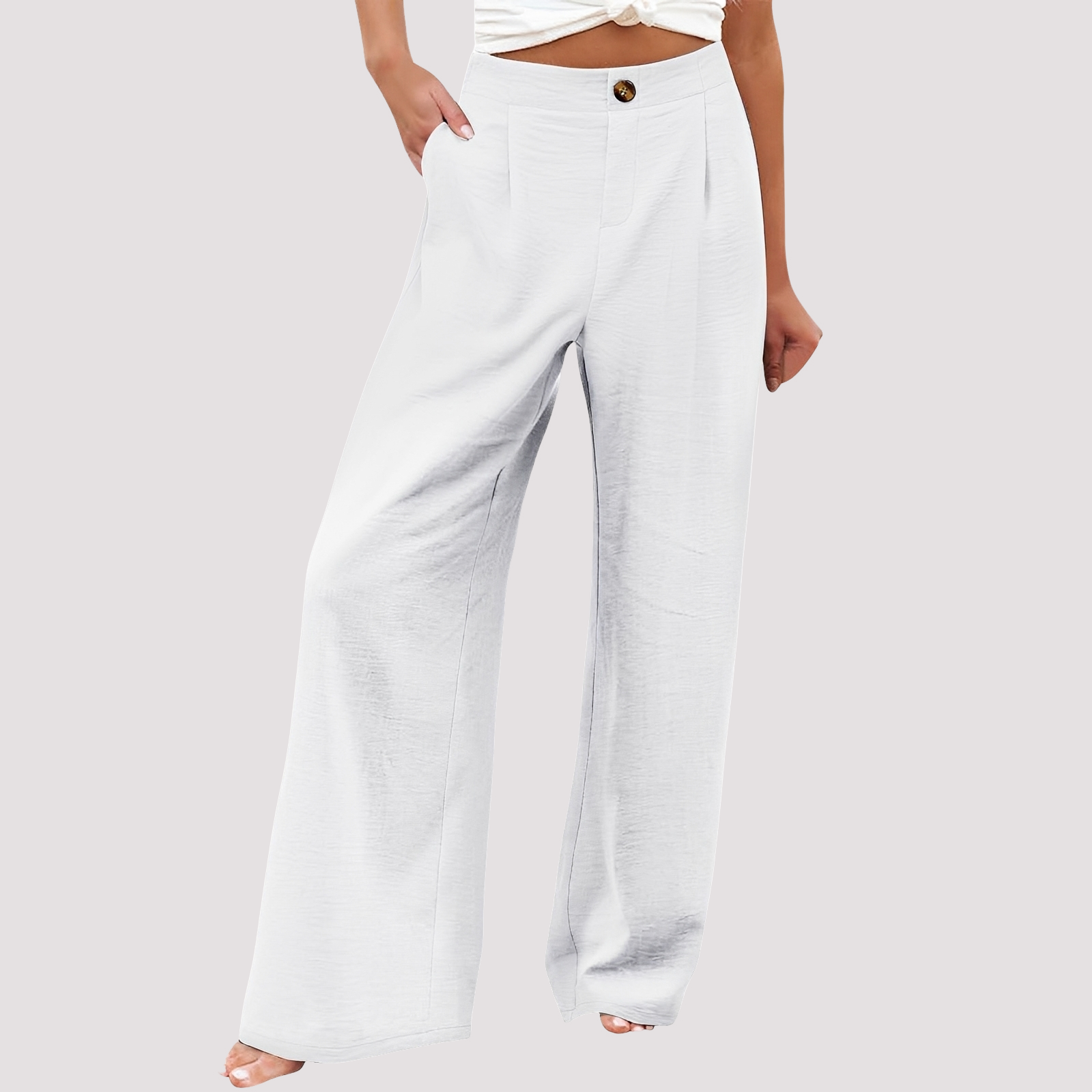 Helen - Damenhose mit weitem Bein und lässiger Passform