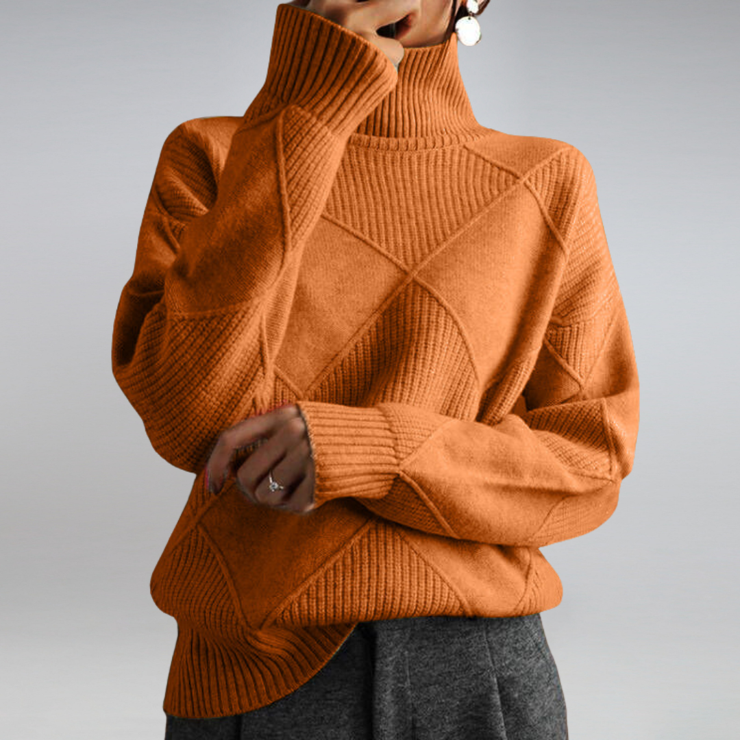 Camille - Stilvoller Rollkragenpullover