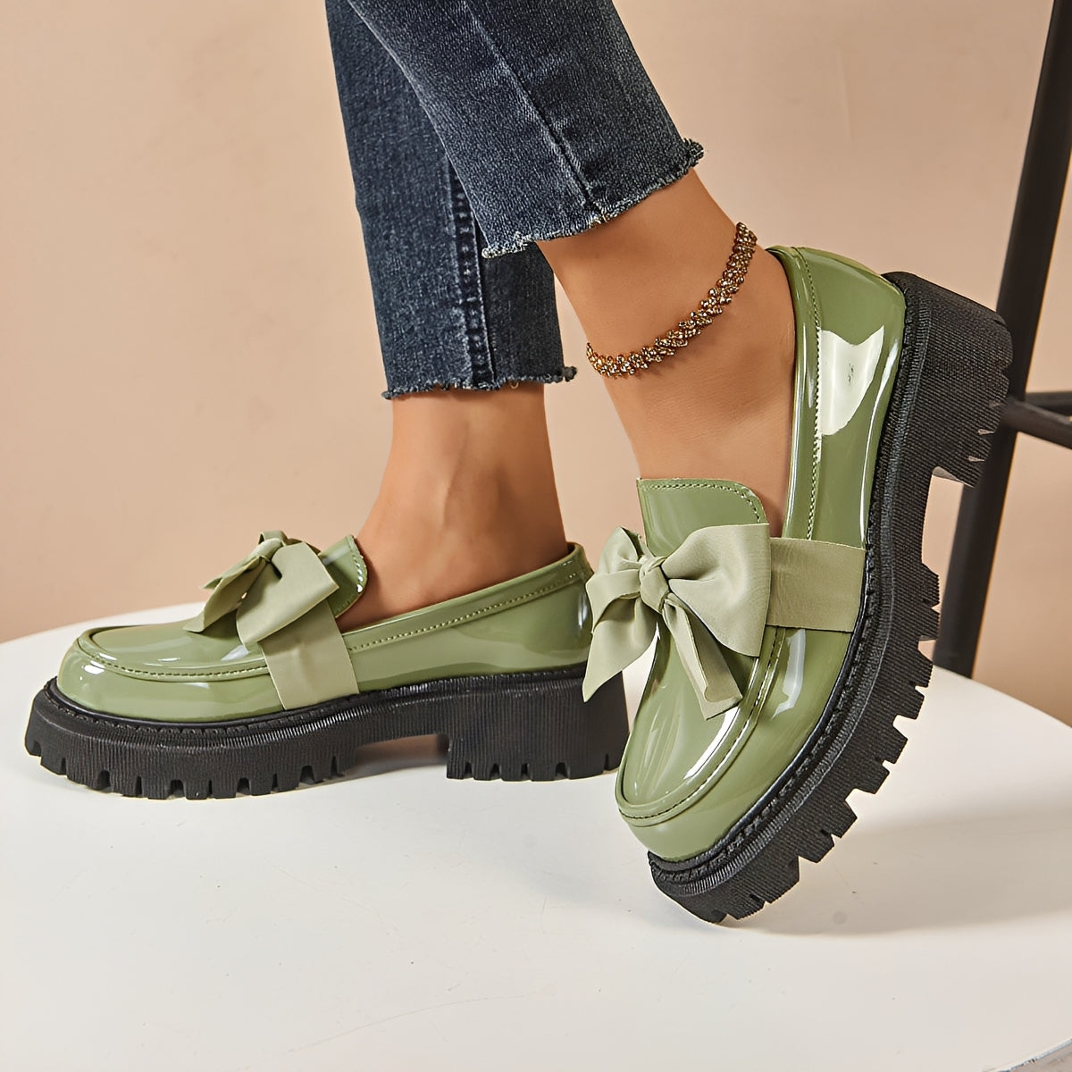 Yasir - Stilvolle Loafer mit Schleife