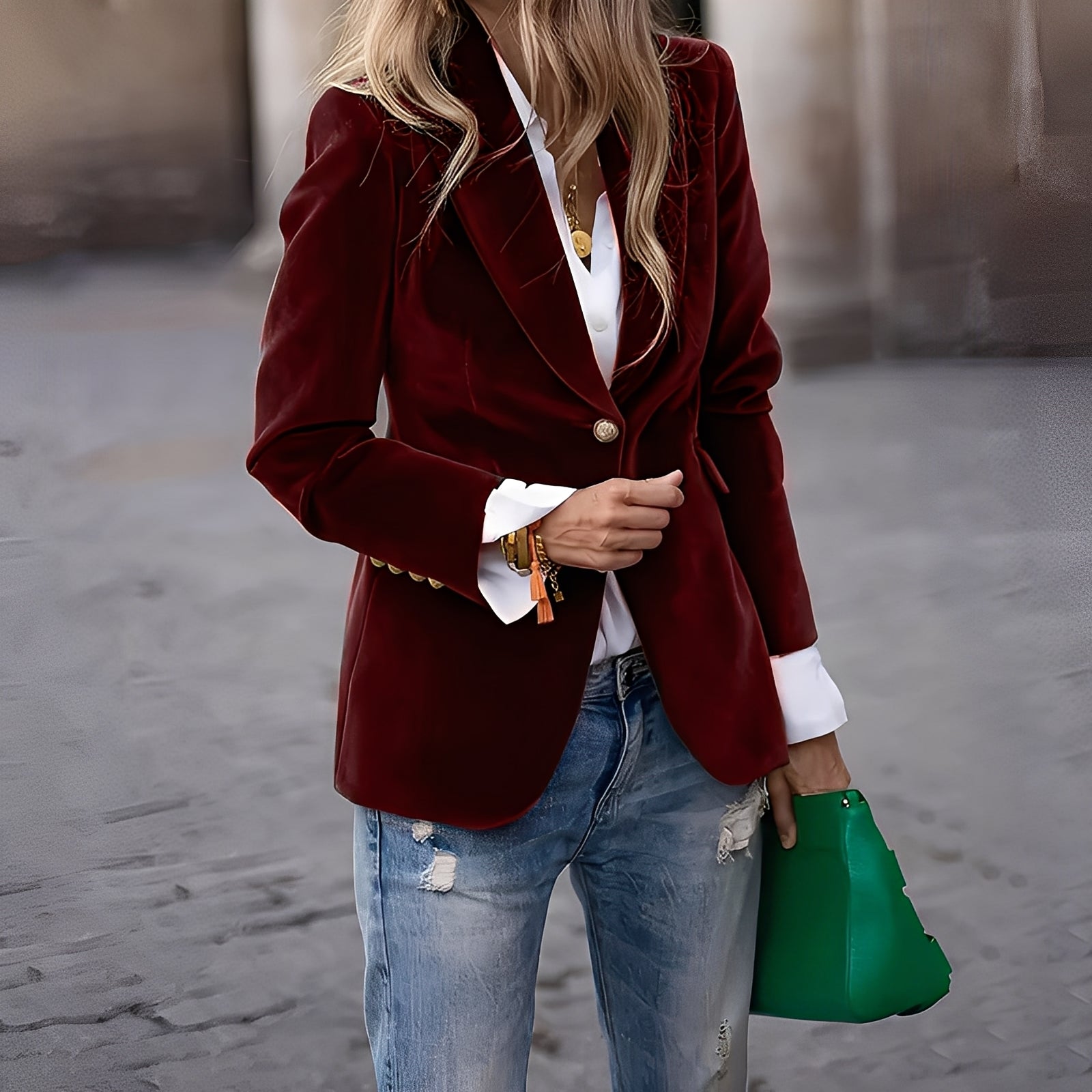 Alise - Modischer Slim-Fit-Blazer