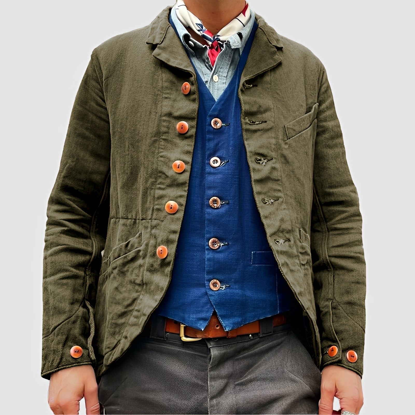 Rick - Komfortable Jacke mit vielen Taschen